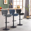 Adjustable Swivel Bar Stools Set of 2, Barstools for Counter Bar, Dinning Room