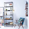 6 Tier Metal STORAGE Rack/Shelving Wire Shelf Kitchen Office Garage Rack 160cm