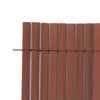 PVC Garden Screening Roll Bamboo Slat Fence Privacy Panel Border Outdoor Fencing