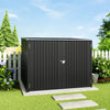 Outdoor Garden Storage Shed Bike Metal Pent Tool Shed House Can Put 2-4 Bicycles