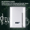 LED Bathroom Mirror Bluetooth Shaver Socket Illuminated Demister Clock Touch