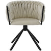 Swivel Accent Chair Set of 2 for Living Room Office Modern Armchair Dining Chair