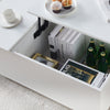 Coffee Table High Gloss LED Lift up with Storage White Living Room Furniture