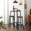 Vintage Set of 2 Bar Stools Tall Kitchen Stools Breakfast High Chair UKLBC32X