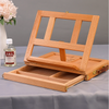 A4 Wooden Table Top Box Easel Artist Drawing Board Adjustable Angle With Drawer