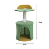 Cat Tree Scratching Post Tower Climbing Activity Centre Sisal Bed Toys Scratcher
