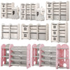 Children's Toy Storage Playroom Shelf Rack Kids Organiser Drawers Cabinet Box
