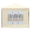 Folding Party Tent with Sidewalls Garden Camping Gazebo Pavilion Marquee B3Y7