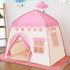 Large Children Kids Play Tent Fairy Princess Castle Girls Boys Pop up Playhouse