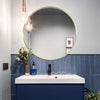 Large Round Wall Mounted Mirror Bathroom Bedroom Makeup Dressing Mirror Gold