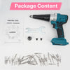 Cordless Electric Blind Rivet Gun Automatic Pop Gun for Makita 18V Hand Tools