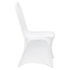 50PCS Stretch Spandex White Folding Chair Covers General Wedding Universal