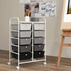 Storage Trolley 10-Drawer Rolling Utility Cart Kitchen Organizer w/Wheel