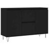 Sideboard Black 104x35x70 cm Engineered Wood