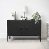 Living Room Metal Cabinet TV Stand TV Console Storage Unit Sideboard Cupboard