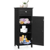 Bathroom Floor Cabinet Single Door Floor Cabinet Freestanding Storage Cabinet