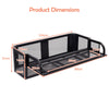 ATV/UTV Drop Basket Rear Storage Basket Universal Cargo Storage Rack Mesh Design