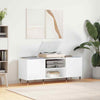 Gecheer Home Turntable Stand with Vinyl Record Storage Wood Side Cabinet M8E2
