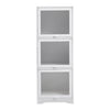 3 Tier Bamboo Bookcase Shelving Display Storage Shelf Cabinet Unit Furniture