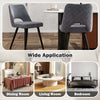 Dining Chair Set of 2 Accent Chair w/ High-density Sponge Cushion