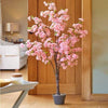5ft Artificial Cherry Blossom Tree Potted Outdoor Garden Decor Home Pink Large