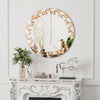 Sunburst Wall Mirror Hallway Living Room Sofa Behind Art Decorative Glass Mirror
