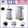50 Liter Rubbish Bin Soft Close Kitchen Stainless Steel Waste Recycling Bins