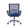 Mesh Office Chair Computer Cushioned Home Swivel Leather Small Adjustable Chairs