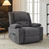 Electric Recliner Chair Cinema Sofa Armchair with Massage & Heat Function Grey