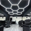 Hexagon LED Ceiling Lighting Car Detail Garage Workshop Exhibition Hall Lighting
