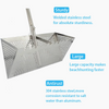 Beach Sand Rake, Beach Foldable Tooth Stainless Steel Sand Sifter +Foldable Pail