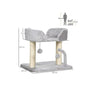 Cat Scratching Post Cat Tree Tower With Bed for Indoor Cats Scratcher