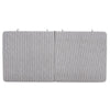Portable Folding Bed Guest Compact Single Bedframe Guest Visitor Bed on Wheels