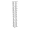 10 Tier Narrow Shoe Rack Wooden Shoe Shelf Vertical Tall Slim Storage Organizer