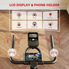 Exercise Bike Indoor Cycling Gym Workout Cardio Fitness LCD Monitor 12kgFlywheel