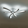 Square/Ring LED Ceiling Lamp Cool White Light Chandelier Fixture Bedroom Living