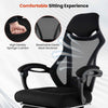 Reclining Computer Chair Ergonomic Home Office Chair Adjustable w/Footrest