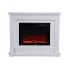 30 Inch LED Flame Electric Fireplace Heater With Remote MDF Surround Fire Suite