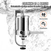 Sausage Stuffer 2.5LBS/1.5L Sausage Filler Maker Meat Press Stainless