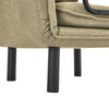 Modern Futon Recliner Armchair Folding Chair Single Sleeper Sofa Chair Bed Linen