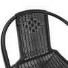 Garden Patio Table And 2/4 Chairs Set Conservatory Seat Black Outdoor Furniture