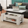 Panana Modern Coffee Table Lift-Top Table Open Hidden Storage Living Room