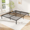 30CM Platform Bed King Size Metal Bed Frame-Black