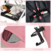 Portable Baby Stroller One-Hand Folding Pushchair W/Adjustable Backrest Footrest