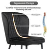 Dining Chairs Set of 2 Velvet Upholstered Kitchen Chairs for Home Restaurant