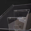 Acrylic Lectern Plexiglass Podium Clear Stand Acrylic Pulpits f/ Churches Office