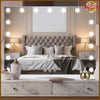 80CM Extra Large Hollywood Light Up Mirror Vanity Make Up Mirror+17 LED Bulbs