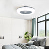 Ceiling Fan with 75W LED Light Adjustable 3-Wind Speed Remote Control Dimmable