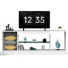 Modern TV Cabinet with LED Lights Entertainment Centre TV Stand Media TV Unit