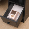 Slim Bedside Table Cabinet with Drawer for Bedroom Sofa Side Table End Tables